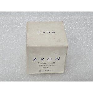 Vintage Avon Moisture Lift Protective Cream SPF 15 50ml 1.7 Fl Oz Skincare Boxed